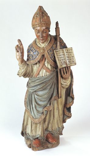 statue (demi-nature) : saint Eloi