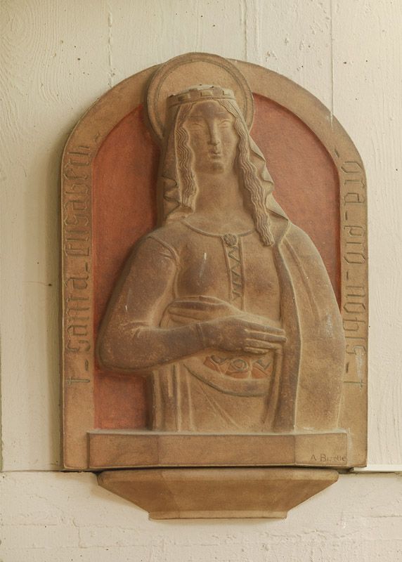 bas-relief : Sainte-Elisabeth de Hongrie