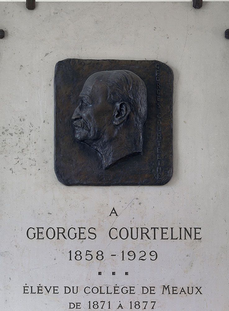 plaque commémorative de Georges Courteline