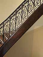 rampe d'appui, escalier de la maison à porte cochère dite hôtel Titon (non étudié)
