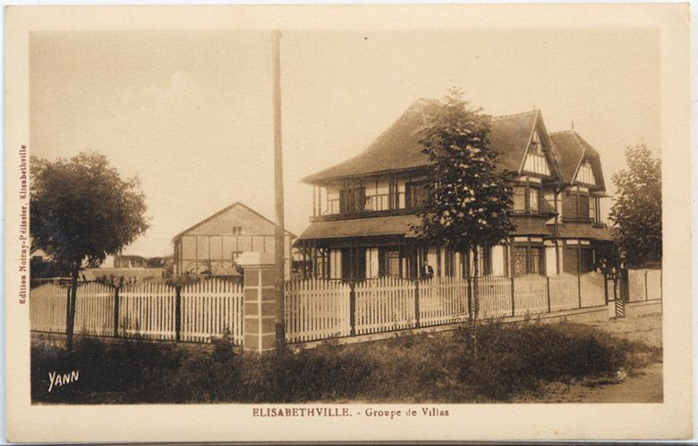 les maisons d'Elisabethville