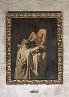 tableau : Apparition du Christ à Saint Bernard