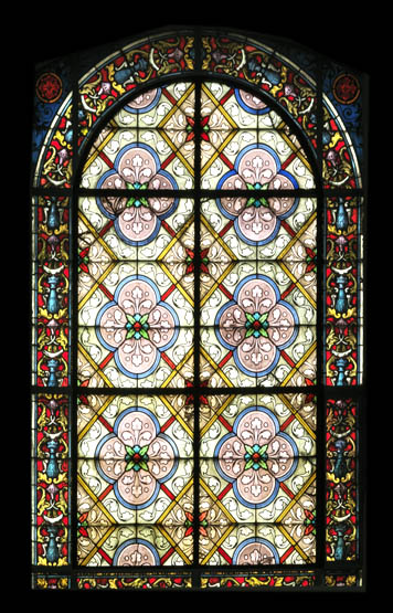 Ensemble de 14 verrières - Chapelle Saint-Cœur de Marie (Augustines du Saint-Cœur de Marie)