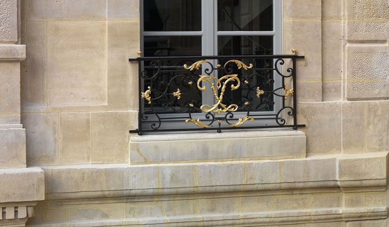 rampe d'appui, escalier du Palais-Royal (non étudié)
