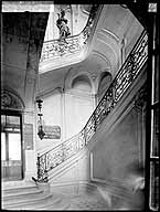 rampe d'appui, escalier de l' hôtel Dodun (non étudié)