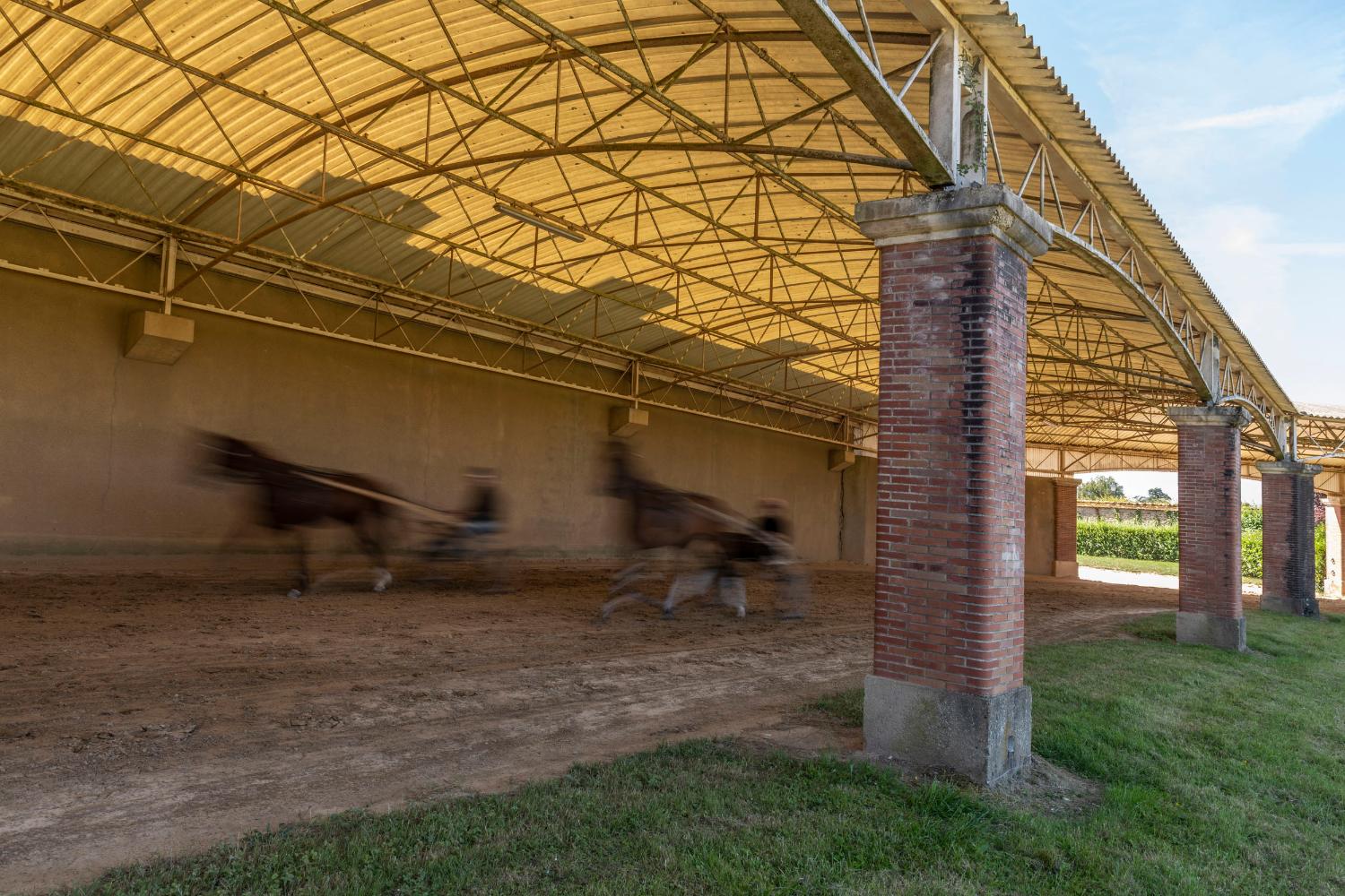 Centre d'entrainement des chevaux trotteurs de Grosbois
