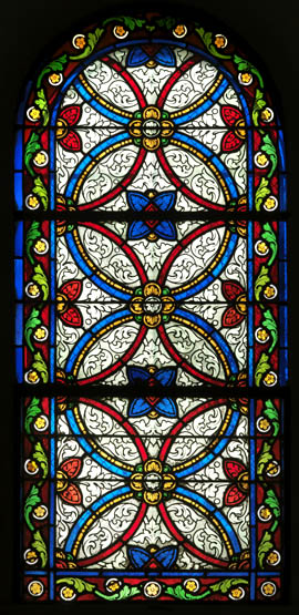 Ensemble de 7 verrières - Chapelle Saint-Paul de Chartres (Filles hospitalières de Saint-Paul-de-Chartres)