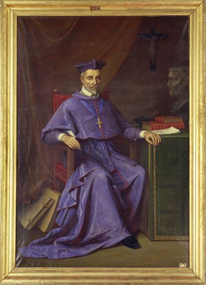 tableau : Jacques Amyot, évêque d'Auxerre