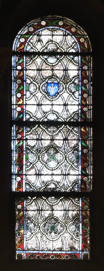 Ensemble de 10 verrières - Chapelle de l'Hôpital Notre-Dame du Bon-Secours (ancienne chapelle des Augustines de l'Hôtel-Dieu de Paris)