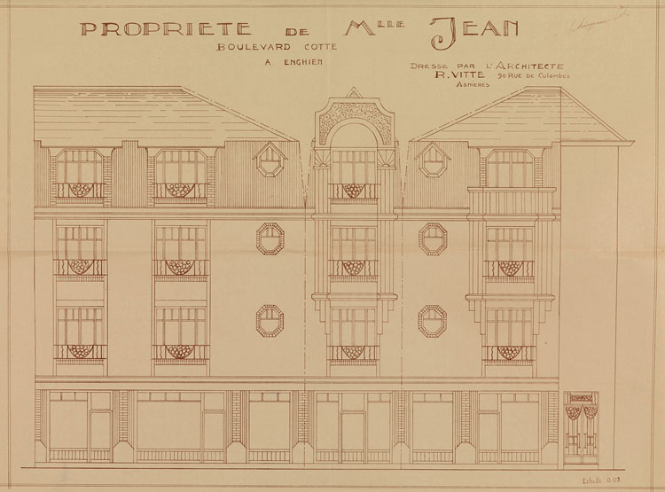 immeuble de mademoiselle Jean, 18 rue André Maginot