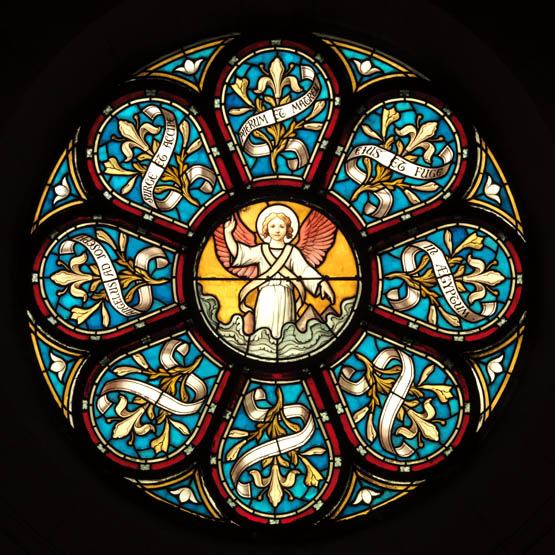 Ensemble de 7 verrières - Chapelle de l'Hôpital Saint-Joseph (ancienne chapelle des Sœurs de Saint-Vincent-de-Paul)