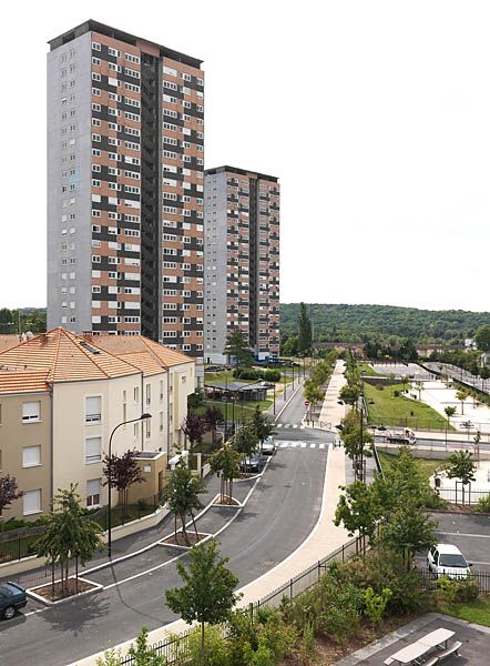 secteur urbain de Beauval et la Pierre-Collinet