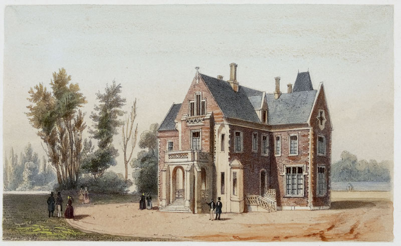 maison de notable Château d'Enghien, actuellement lycée Gustave Monod