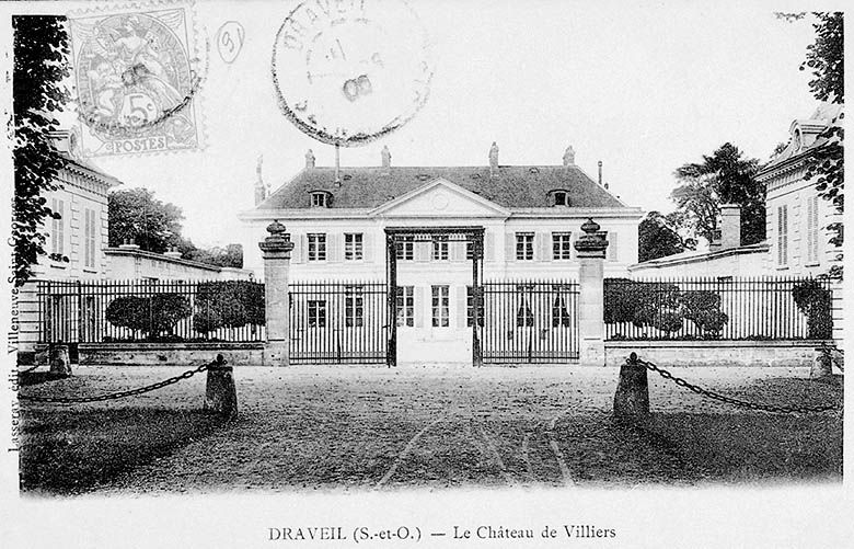 château de Villiers, actuellement bibliothèque municipale et centre culturel