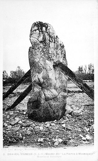 menhir dit la Pierre-à-Mousseau