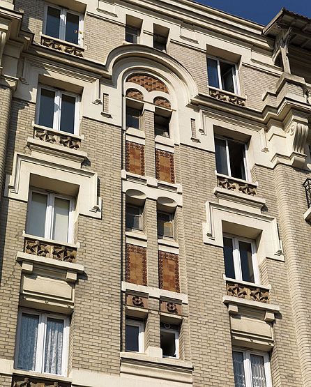 Architectures de brique en Ile-de-France
