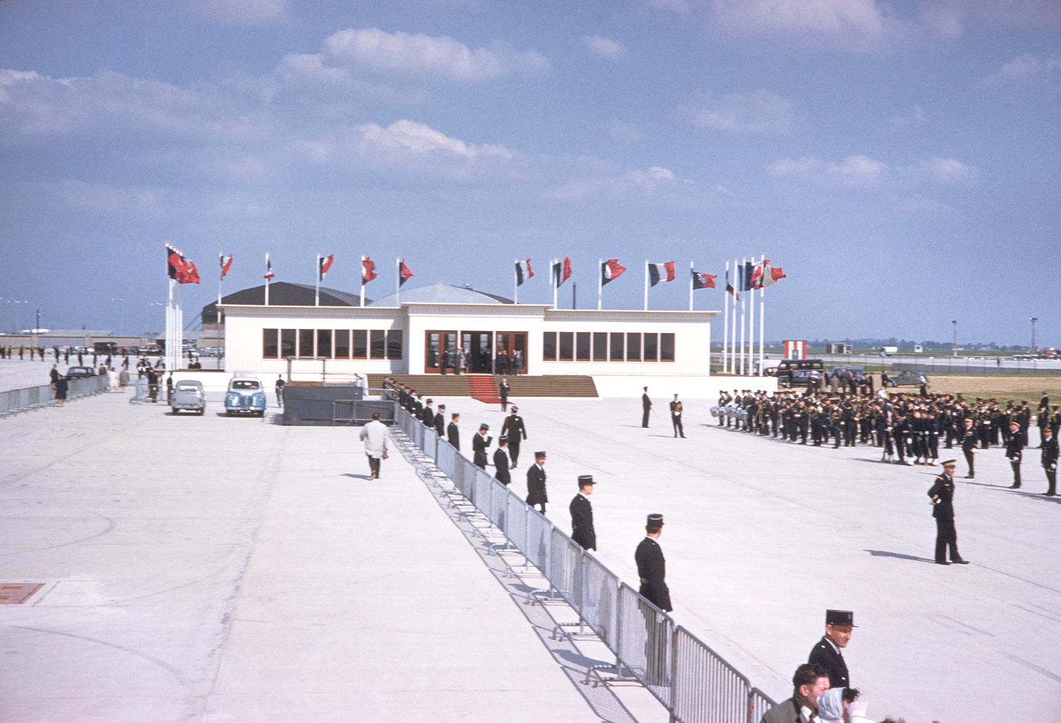 Les 3 pavillons d'honneur de l'aéroport de Paris-Orly