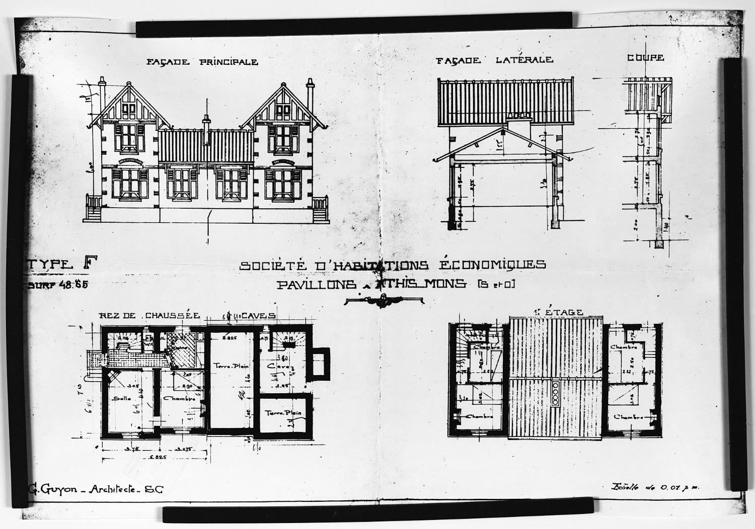 Lotissement concerté de la Société des habitations économiques d'Athis-Mons