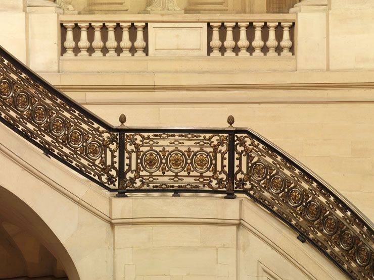 rampe d'appui, escalier du Palais-Royal (non étudié)