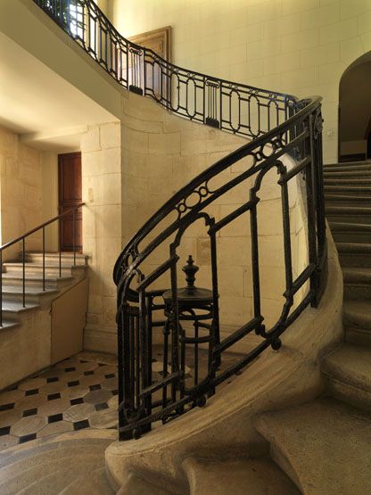 rampe d'appui, escalier de l' hôtel d'Alméras (non étudié)