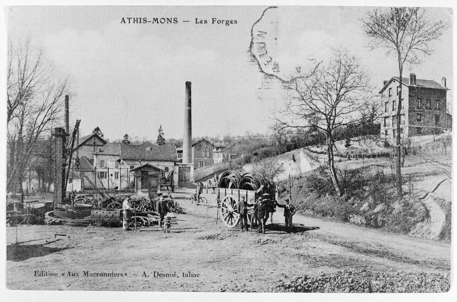 moulin d'Athis ou d'Orgeval, puis usine de transformation des métaux dite forges d'Athis