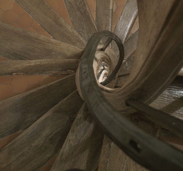 rampe d'appui, escalier de la maison à porte cochère dite Hôtel de Vins puis hôtel Dupin (non étudié)