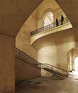 rampe d'appui, escalier de l' hôpital dit hôtel des Invalides (non étudié)