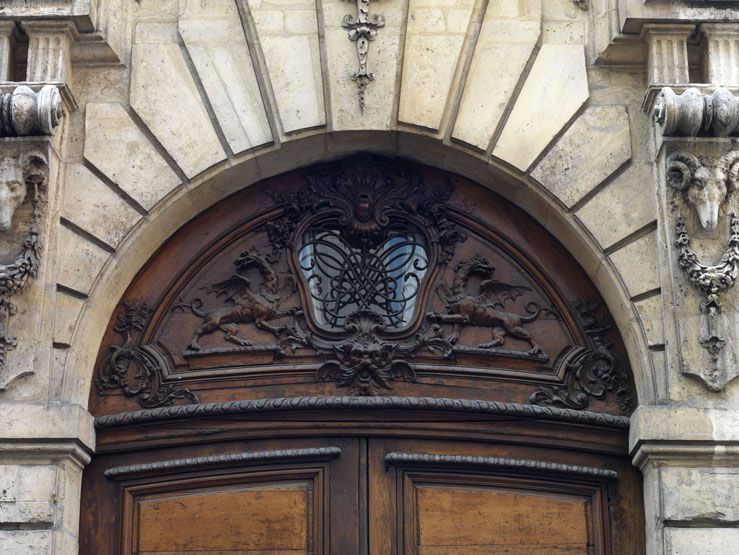 rampe d'appui, escalier de l' hôtel d'Alméras (non étudié)