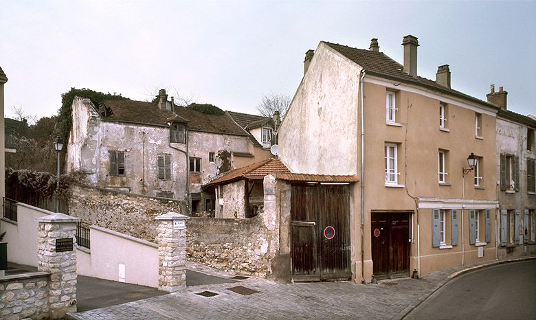 les immeubles, maisons et fermes du canton d'Andrésy