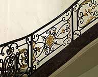 rampe d'appui, escalier de l' hôtel de Le Maistre puis de Ségur (non étudié)