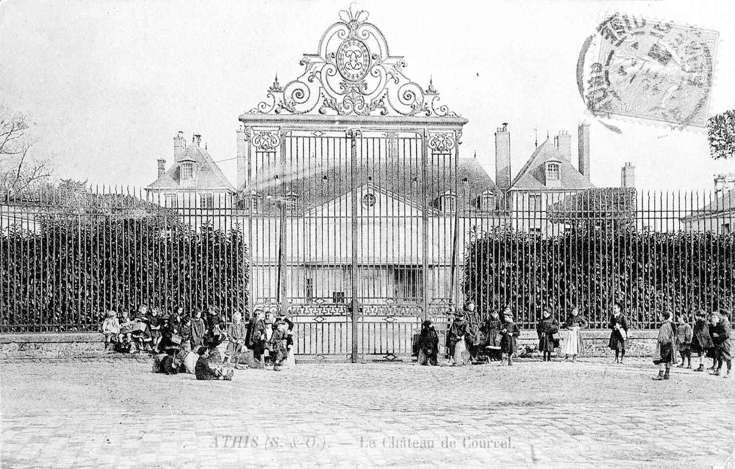 Château d'Athis, actuellement école Saint-Charles