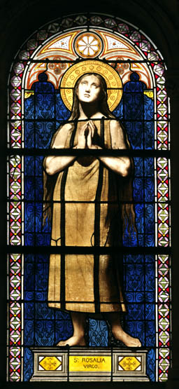 Ensemble de 17 verrières - Chapelle Notre-Dame de la Compassion (Chapelle royale Saint-Ferdinand)