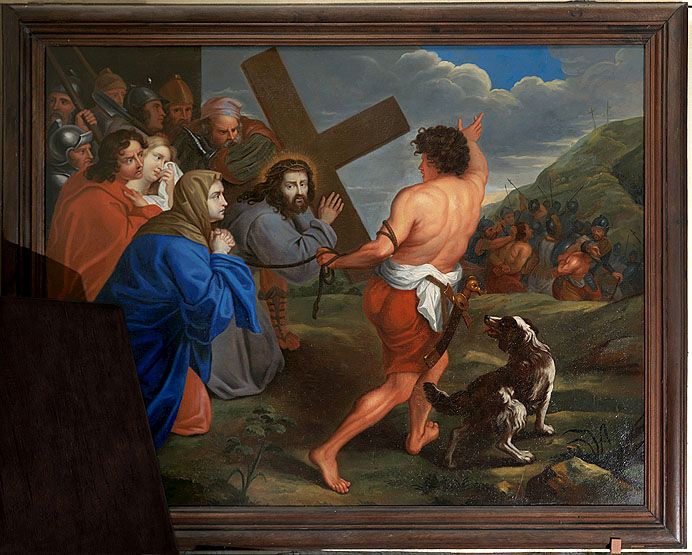 tableaux :scènes de la vie du Christ