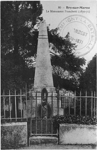 Monument de Franchetti