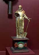 statuette reliquaire de saint Fiacre