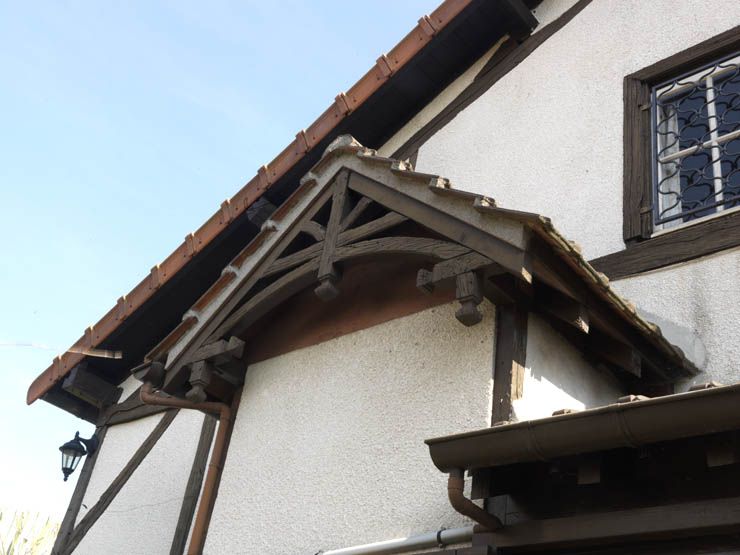 Héricy - atelier de charpentier Canteau, actuellement logement