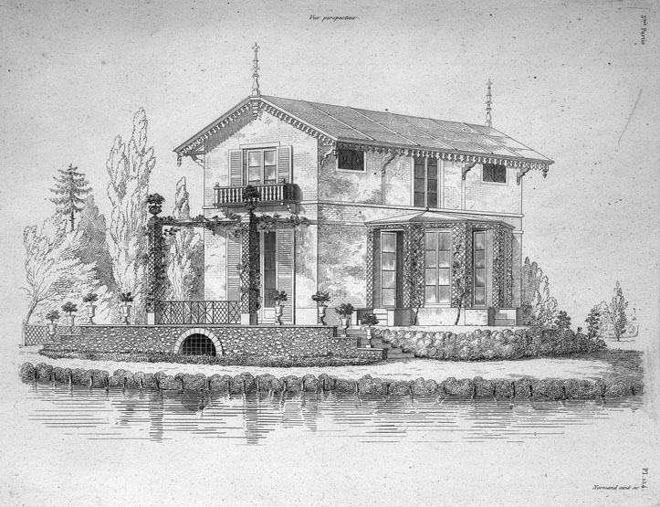 maison de villégiature dite maison de campagne sur les bords du lac d'Enghien, 81 boulevard du lac