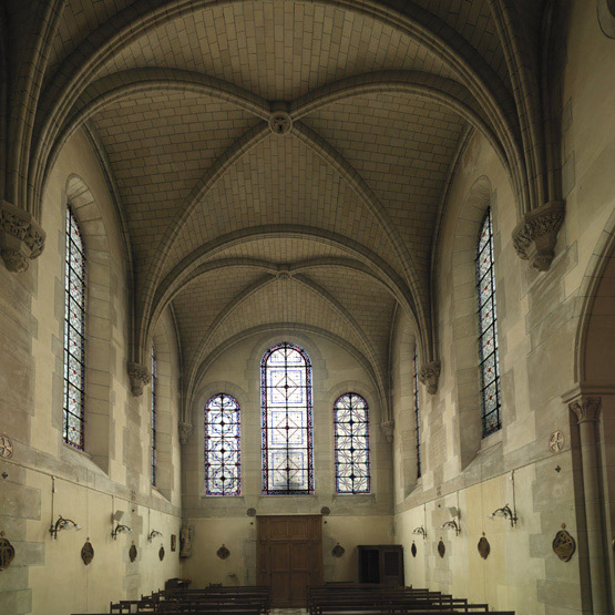 Ensemble de 17 verrières - Chapelle de la Visitation Sainte-Marie (Premier monastère des Visitandines)