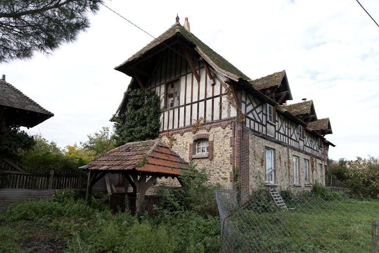 toit en croupe et à pignon