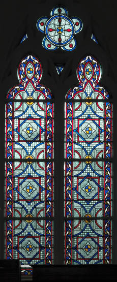 Ensemble de 14 verrières - Chapelle Notre-Dame de Joye (ancienne chapelle des Sœurs de Saint-Thomas-de-Villeneuve, Maison du Bon-Pasteur)