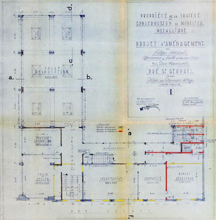 Usine de construction mécanique de la Société d'exploitation des appareils Rateau, puis usine de construction mécanique Guitel-Etienne et usine de meubles Mobilor, puis usine de construction mécanique Guitel-Etienne-Mobilor, puis Guitel