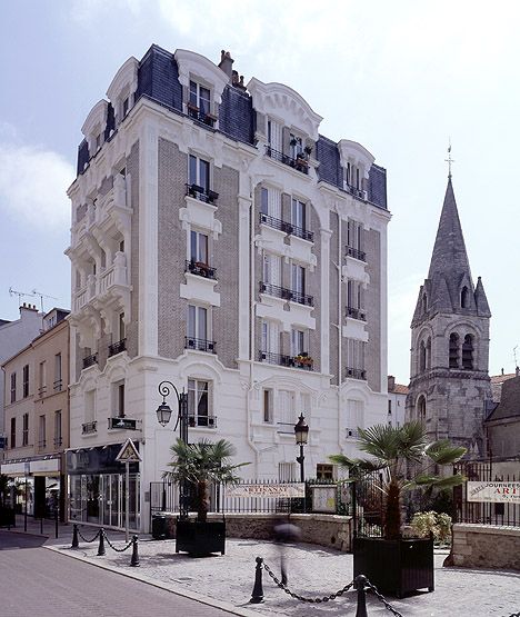 maisons, immeubles