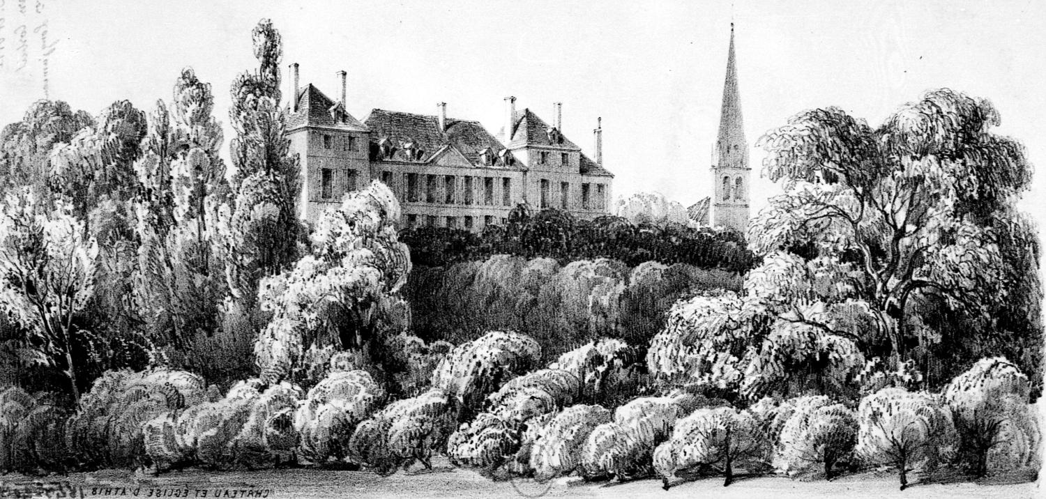 Château d'Athis, actuellement école Saint-Charles