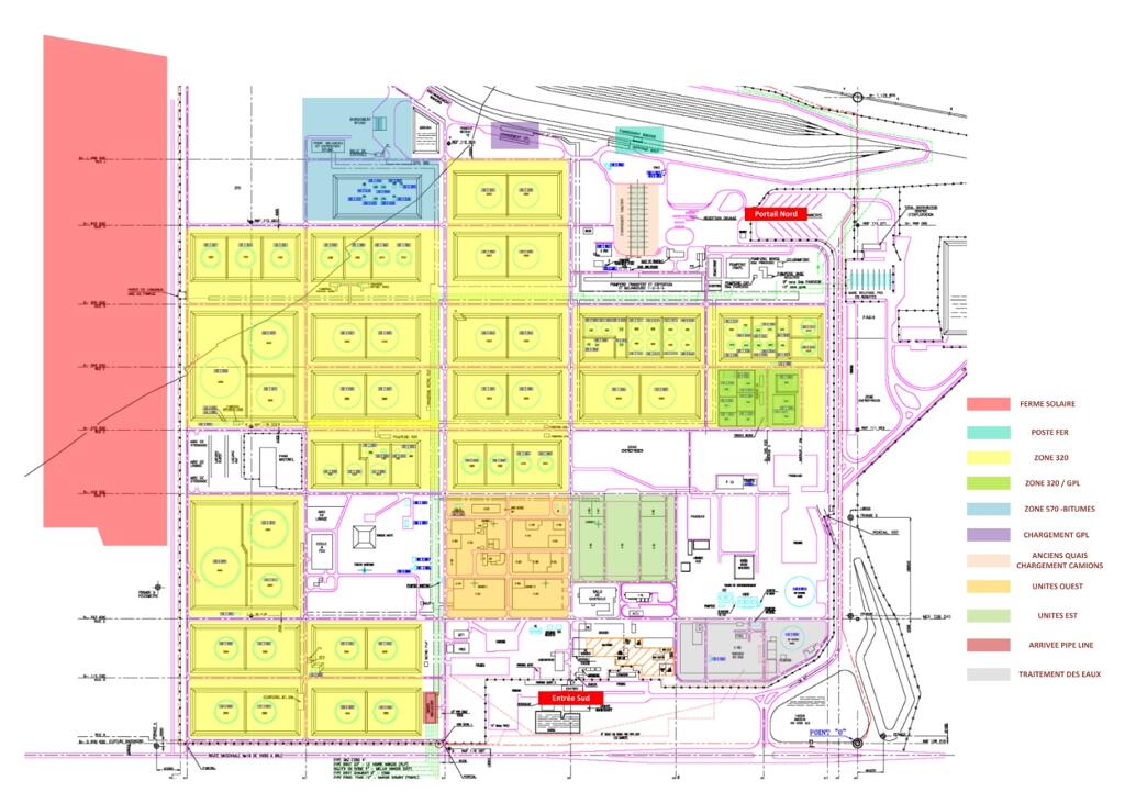 Raffinerie de Grandpuits ou « Raffinerie de l’Île-de-France », actuellement plateforme TotalEnergies de Grandpuits (dossier d'ensemble)