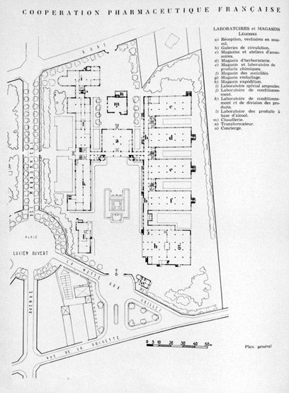 usine de produits pharmaceutiques La Cooper