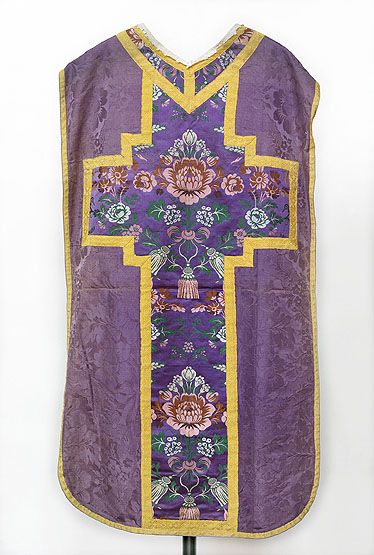 chasuble violette n°1