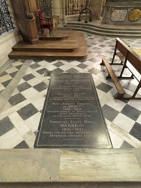 présentation du mobilier de la cathédrale de Meaux