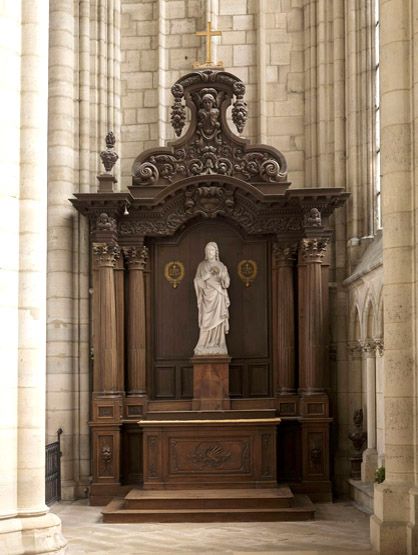 retable du collatéral sud du choeur