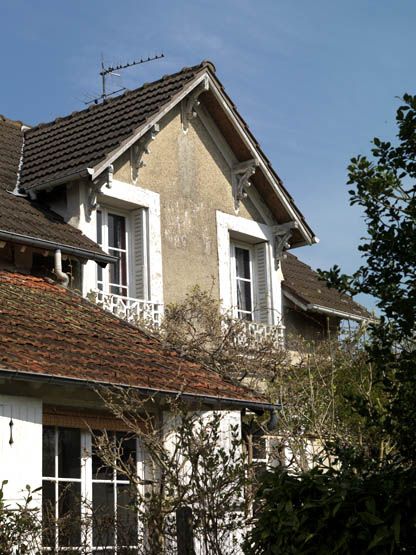 Héricy - atelier de charpentier Canteau, actuellement logement