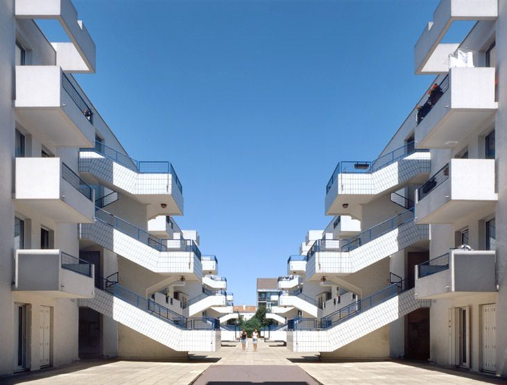 maisons, immeubles